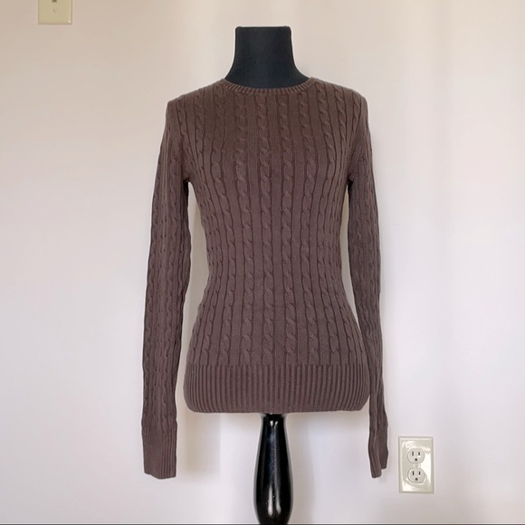Merona Sweaters - Merona crew neck cable sweater XS